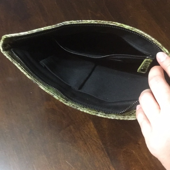 BCBGeneration Snakeskin Clutch - Picture 4 of 4